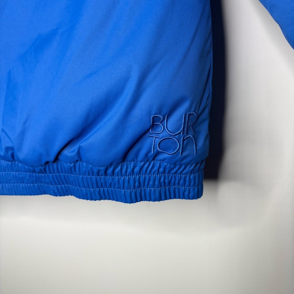 Burton Ski Girls Bomber Twist Snowboard Jacket Blue Hooded - Picture 5 of 9